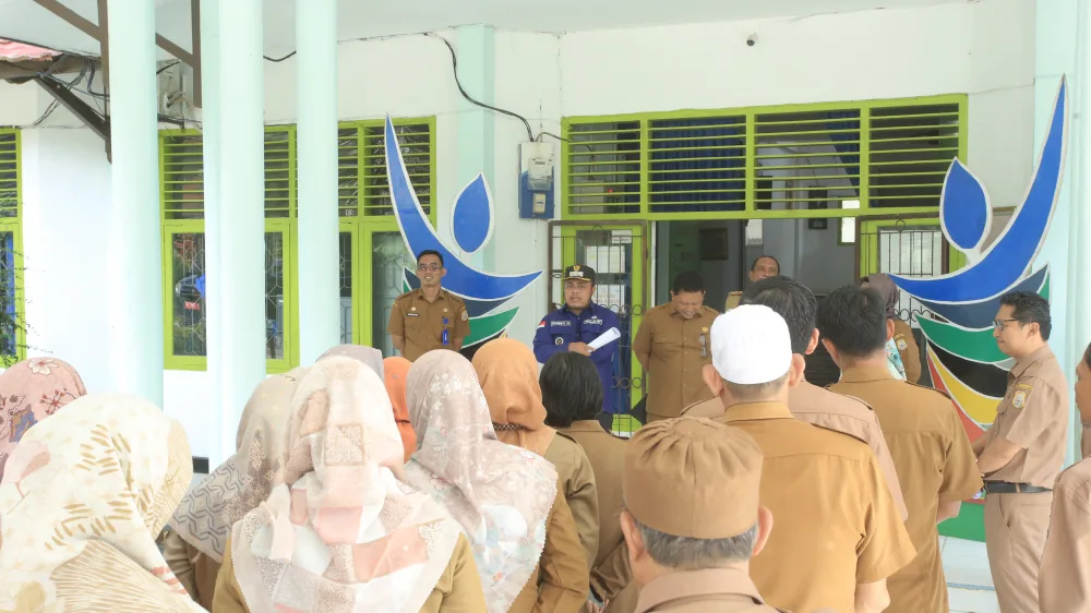 Robby Nahliyansyah Wakil Bupati Tanjung Jabung Timur Sidak semua OPD