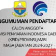 Bau Amis Seleksi KPID Jambi 2024